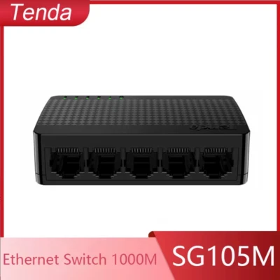 Tenda SG105M Gigabit Ports High-Speed Network 5-Port Ethernet Switch 1000Mbps - Image 1 of 4