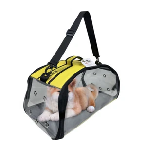 EVE Textile® Haustier Tasche Tragetasche Hundetasche Katzentasche Transparent - Bild 1 von 23