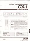 Yamaha Cx-1 Control Amplifier Original Service Manual With Money-Back Guarantee