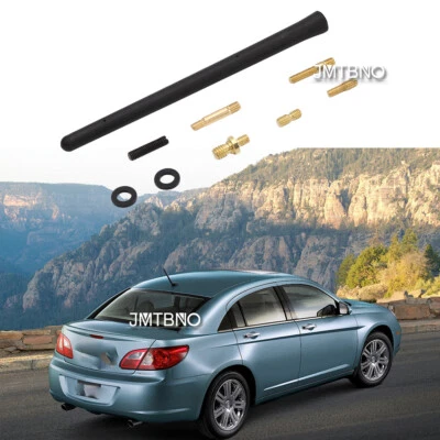 Mástil de antena negro mate corto de 7 pulgadas radio AM/FM para Chrysler Sebring 2007-2010 Foto 1 de 4