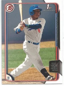 Willie Calhoun LA Dodgers 2015 Bowman Draft Prospect - Imagen 1 de 2