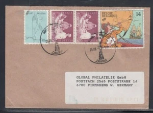 BELGIUM Commercial Cover Brussels to West Germany 29-9-1992 Cancel - Picture 1 of 2