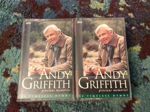 ANDY GRIFFITH “Precious Memories” 2 Cassette Lot 33 TIMELESS HYMNS 1995 - Picture 1 of 2