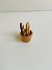 Sylvanian Families Watermill Bakery Baguettes Basket Replacement Spare Fresh