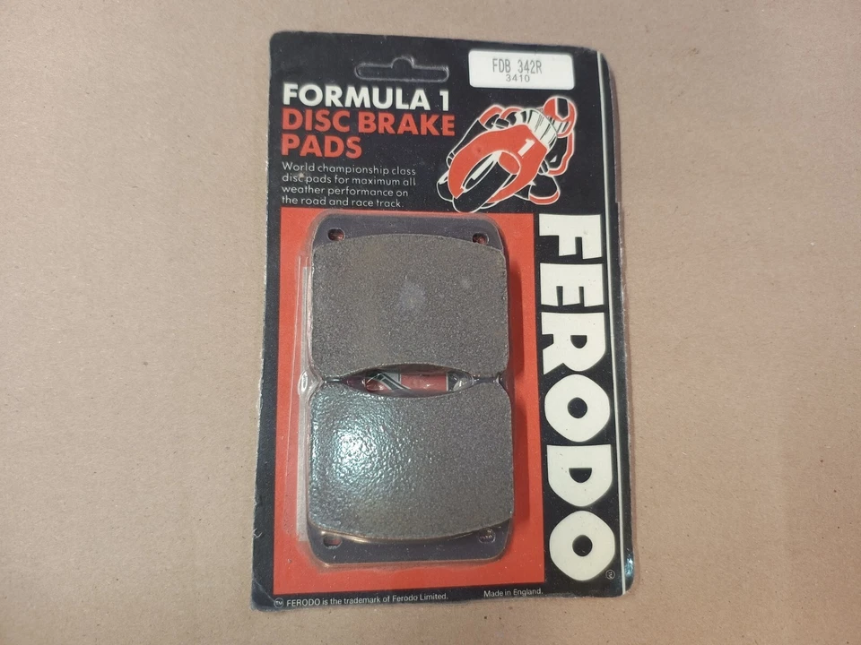 NOS Ferodo Formula 1 Disc Brake Pads FDB342R - Image 1 of 1