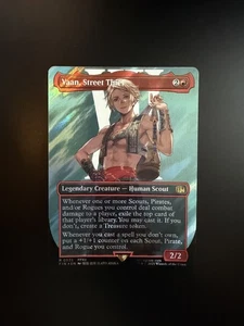 MTG Final Fantasy English Vaan, Street Thief Borderless 0535 Surge Foil - Picture 1 of 2