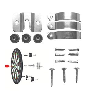 Kit de herrajes de soporte de montaje para diana Accesorios para colgar tablero de dardos de pared - Imagen 1 de 14