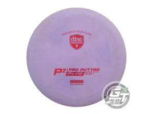USED DiscMania D-Line Flex 1 P2 176g Purple Red Foil Putter Golf Disc - Picture 1 of 2