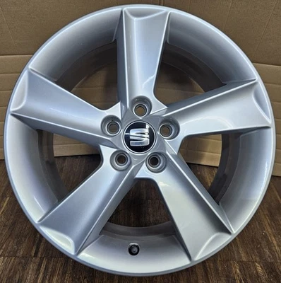 1 x original Seat Ibiza IV 16 Zoll Alufelge 7x16 ET43, 6J0601025L für 215/45 R16 - Bild 1 von 4