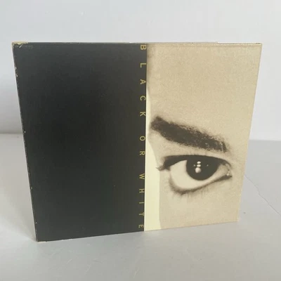 Michael Jackson Black Or White CD Single 1991 with Slash - Epic 34K 74100 Foto 1 de 4