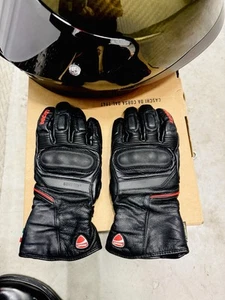 Ducati Goretex Leather Non Perforated Gloves Medium - Picture 1 of 3