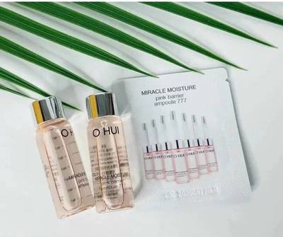 Ampolla barrera rosa hidratante milagrosa O HUI 777 1 ml x 40 piezas (40 ml) OHUI Foto 1 de 4