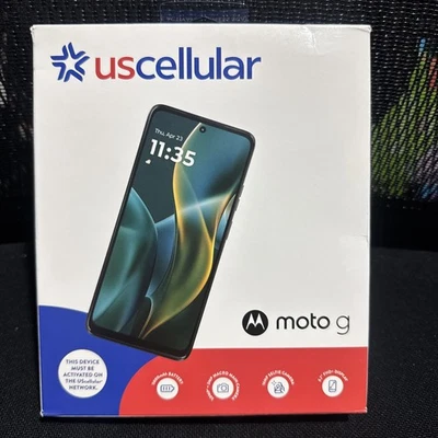 Locked To US Cellular 2025 Motorola Moto G 5G 128GB 50MP Prepaid Smartphone NEW! - Image 1 of 3