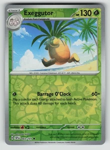 Exeggutor Uncommon SV08: Surging Sparks 003/191 NM - Picture 1 of 2