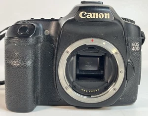 Canon EOS 40D 10.1MP Digital SLR Camera Body NO Battery As Is Untested Parts - Picture 1 of 7
