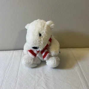 Jellycat Poppet Christmas Polar Bear 5” Used - Picture 1 of 6