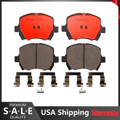 Brembo Front Ceramic Brake Pad Set fits Chevrolet Cobalt Pontiac G5 Saturn Ion - Image 1 of 3