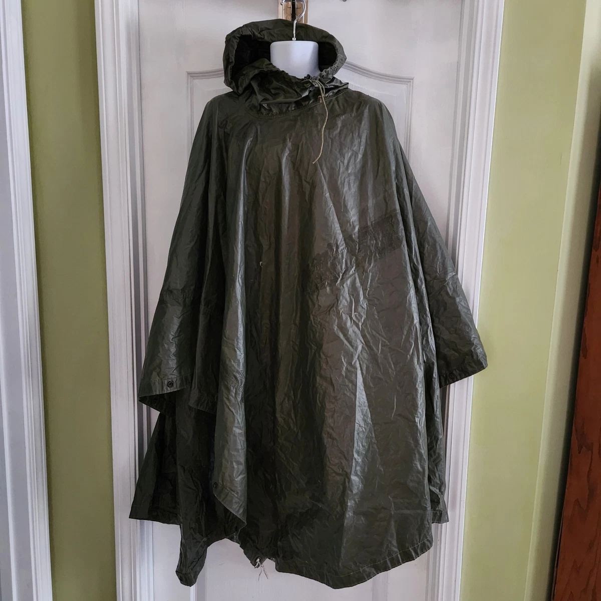 Vietnam Poncho In Original Vietnam War Personal & Field Gear for