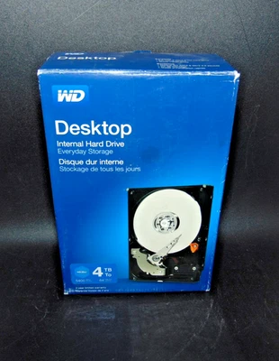WD BLUE DESKTOP INTERNAL HARD DRIVE - 4TB - WDBH2D0040HNC-NRSN NEVER USED - Image 1 of 4