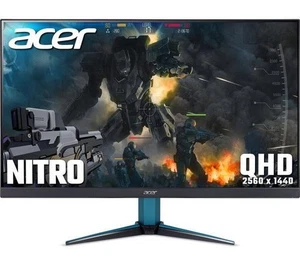 Acer Nitro VG271U Gaming LED LCD IPS Widescreen Black Gaming Monitor FAULTY - Afbeelding 1 van 3
