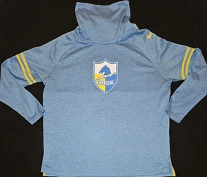 Nike Blue Los Angeles Chargers Historic Marks Long Sleeve Women’s Tri-Blend -XL - Picture 1 of 7