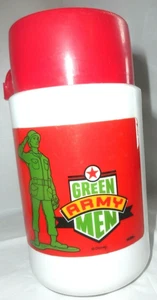Disney Toy Story 6 1/2" Thermos Green Army Men Plastic Lid Cup 3pcs #3700 - Picture 1 of 12