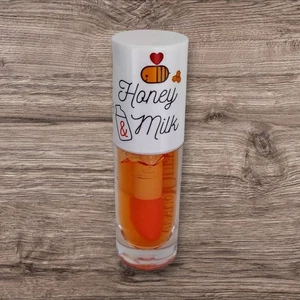 VENUS QUEEN HONEY & MILK LIP OIL Long-Lasting Hydrating Plumping VIBRANT ORANGE - Picture 1 of 24