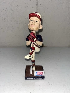 TANNER BIBEE CLEVELAND GUARDIANS BOBBLEHEAD 5-31-25 SGA NO BOX - Picture 1 of 6
