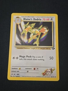 Blaine's Dodrio 32/132 Gym Challenge Regular WOTC Vintage 2000 Pokemon TCG LP - Bild 1 von 2
