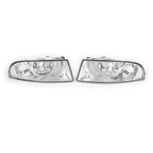 Replacement Pair Fog Light Housing Clear Lens for Skoda Octavia MK2 2008 2013 - Picture 1 of 9