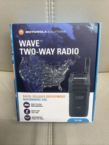 Motorola TLK-100 4G LTE dwukierunkowe radio fala - czarne - Zdjęcie 1 z 2