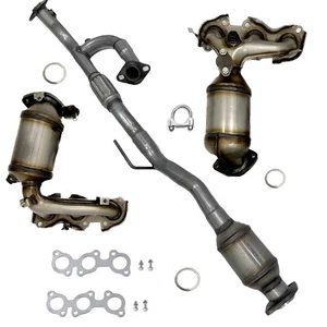 Manifold Catalytic Converter w/ Flex Y-Pipe Set For 2002-2006 Toyota Camry 3.0L - Picture 1 of 8