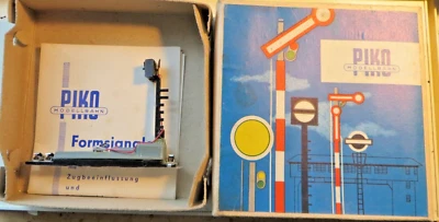 PIKO 5410/519/8 H0 Siba Form-Gleissperrsignal mit Anleitung in OVP - Bild 1 von 3