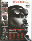 BIG PUNISHER Pun Rare 1999 Punish PROMO TRADE AD Poster For Capital CD MINT USA
