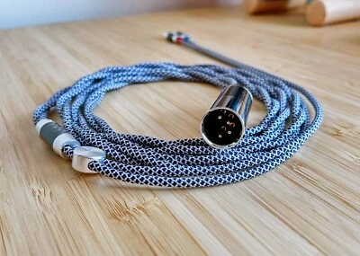 CRYO LITZ PURE SILVER balanced cable for Focal Elear Clear Elex Elegia Stellia  - Image 1 of 4