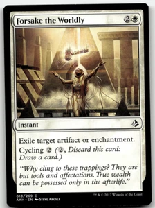 MTG Amonkhet Forsake the Worldly 13/269 NM/M - Picture 1 of 1