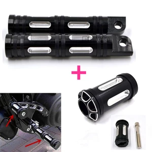 Motorcycle Foot Pegs + Shifter Pedal Foot Toe Peg For Harley Dyna Fatboy Touring - Imagen 1 de 1