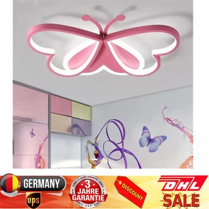 LED Kinder Deckenlampe Schmetterling Kinderzimmer Deckenlampe Mädchenzimmer - Bild 1 von 12