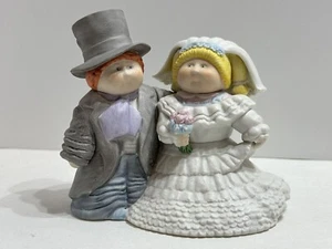 Cabbage Patch Kids 1985 Porcelain Figurine Xavier Roberts Bride & Groom HTF - Picture 1 of 8