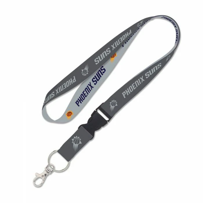 PHOENIX SUNS LANYARD KEY CHAIN W/ DETACHABLE BUCKLE 1" WIDTH 22" LENGTH  - Image 1 of 1