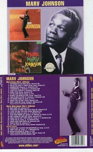 MARV JOHNSON - MARVELOUS MARV / MORE MARVELOUS MARV (CD 2001) 27 TRACKS - Imagen 1 de 1