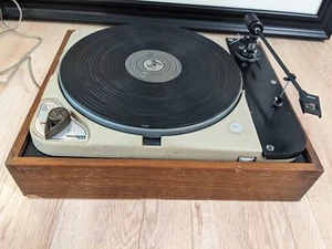 THORENS TD-121 Idler-Drive Turntable, Plinth + GRACE G707 Tonearm -Works (TD124) - Picture 1 of 14