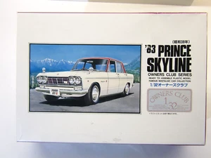 ARII 1:32 Scale "Owners Club" '63 Prince Skyline Model Kit # 41021-600 - Picture 1 of 6