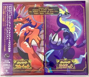 Pokemon Scarlet Violet+The Hidden Treasure of Area Zero ANIME MANGA JAPAN 6CDs - Picture 1 of 7
