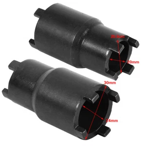 Llave de tuerca de bloqueo tuerca llave de 4 pines tensor de enchufe para CRF 600RR 450R 250L - Imagen 1 de 10