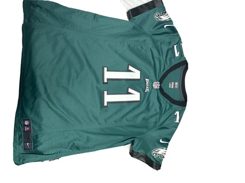 Carson Wentz Eagles Jersey #11 Nike On Field Green Mens XL Cover