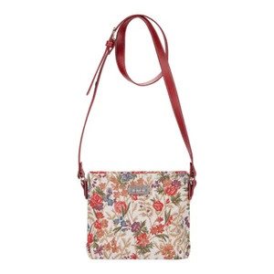 Signare Tapestry Flower Meadow Design Crossbody Bag Purse Shoulder Handbag - Picture 1 of 6