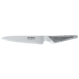 Global 15cm Stainless Steel Serrated Utility Knife Kitchen Cutlery Utensil SLV - Picture 1 of 1