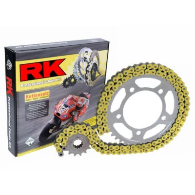 Kit trasmissione catena 6 50 RK 520 MXZ5 per Suzuki 250 RM 1981-1981 - Immagine 1 di 4