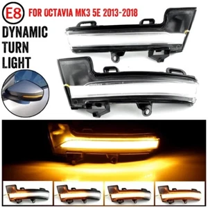 COPPIA FRECCE SPECCHIETTI LED DINAMICHE PROGRESSIVE SEQUENZIALI SKODA OCTAVIA 3 - Foto 1 di 8
